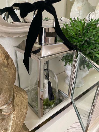ShabbyChic Lantern with Accessories