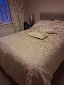 Quilted bed Throw