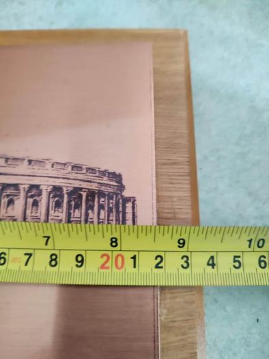 Beautiful Print on copper of The Bank Of Ireland College Green Dublin