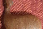 two vintage wooden item's