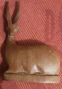 two vintage wooden item's