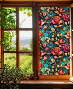 Removable Foil / Privacy Foil for Windows / Doors / Shower Doors / FurnitureEtc