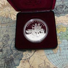 1 Dollar Silver Coin Canada Canada Expedition Henry Kelsey