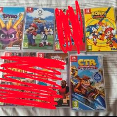 nintendo switch games and accessories