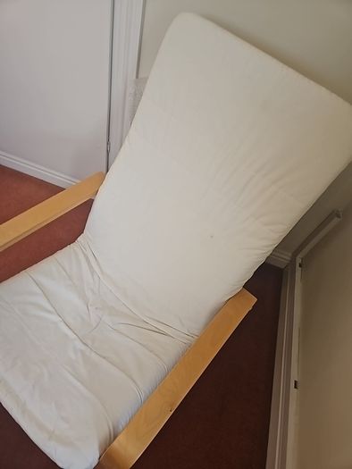 chair and footstool