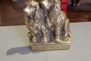 Dog ornament brass spaniels