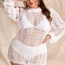 crochet beach mini dress Image 4