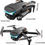 Foldable Drone with 4K HD Camera Three-Sided Obstacle Avoidance Drones Image 2