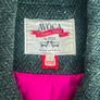 Avoca - Womens Lambswool Button Up Jacket - Green Tweed - Sz 1 Image 2