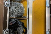 2 Eller Manual Chain Hoists Blocks with Flight Case 1000kg 1ton each as new
