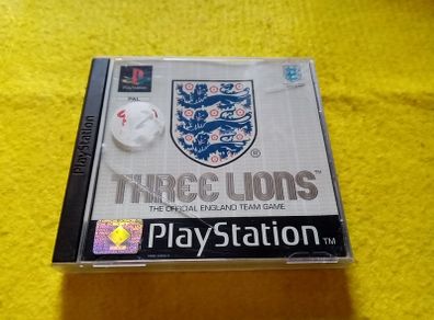 Three Lions The official England team game PlayStation1 Ps1 PlayStation 2 ps2 games Original