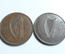 Irish Saorstat pennies