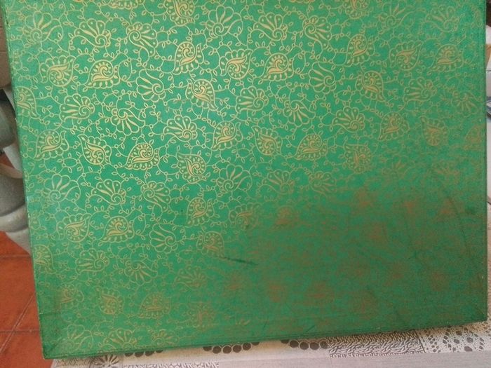 Hand Embroidered Donegal linen Tray Cloth