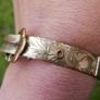 Vintage Excalibur 1/20 RG pre-loved buckle bangle , exclusive to Harrods, by Hatton Garden London. C30 Image 3
