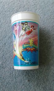 Vintage Coca Cola/Power Rangers Beaker/Mug/Cup