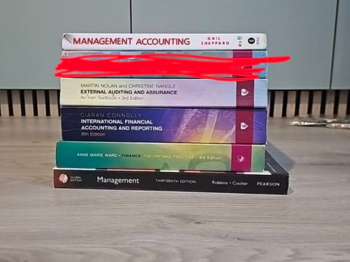 Accounting & Business Textbooks (Chartered Accountants Ireland / Pearson / ITI)