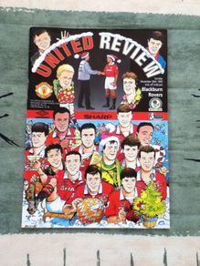 Manchester United Football Club United Review Matchday Programme