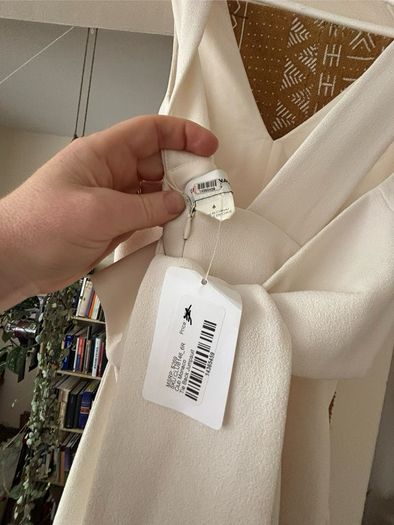 Cream Jumpsuit