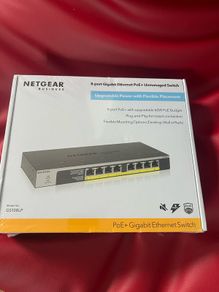 Netgear 8-port PoE+ switch