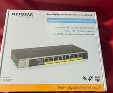 Netgear 8-port PoE+ switch