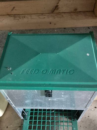 Feed-O-Matic Chicken Feeder