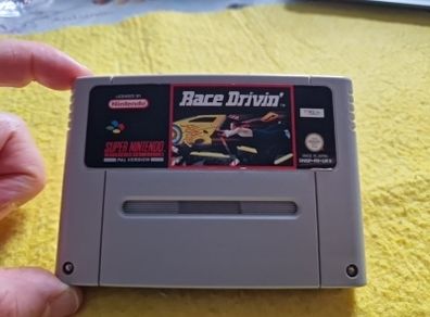 Race Drivin Super Nintendo Snes Arcade Games Original