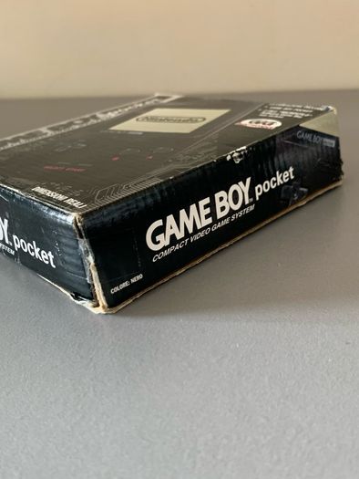 Nintendo Gameboy Pocket Black Boxed