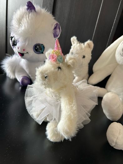White  Soft Toy Bundle