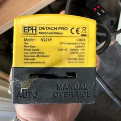 Motorised valve