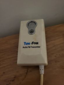 Tune free fm transmitter