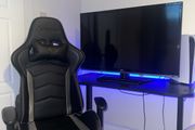 Gaming chair and desk