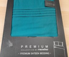 Sateen cotton king size duvet set