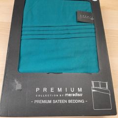 Sateen cotton king size duvet set