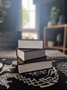 Hand crafted wooden book ends