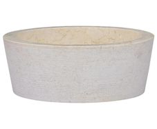Sink Cream dia 40x15 cm Marble