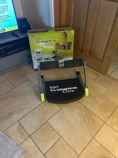 Exercise bike and abs trainer