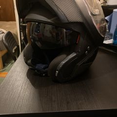 Modular Motorcycle Helmet with Sun Visor Size L