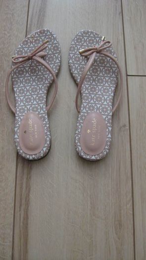 Kate Spade New York Mystic ladies sandals beige/mink/pink size uk 7.5/EU 40/US 9.5