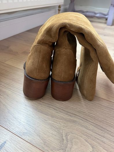 Suede Mango boots