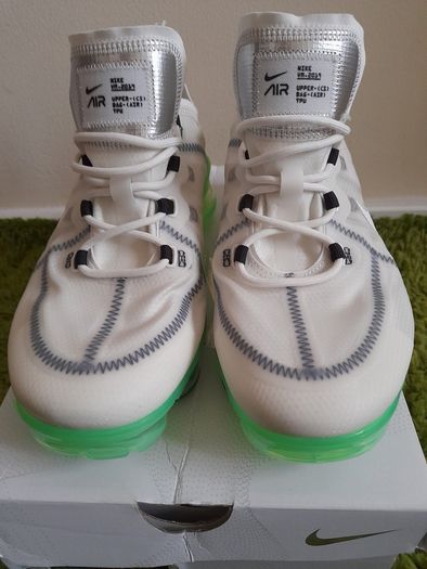 Nike Wmns Air VaporMax 2019 'Phantom Volt' UK-7.5/EUR-42 AR6632 104 Summit White/Phantom-Black-Summit White-2019