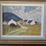 Joan Drury Original Irish Landscape Painting - Vintage Tramore Custom Frame Image 2