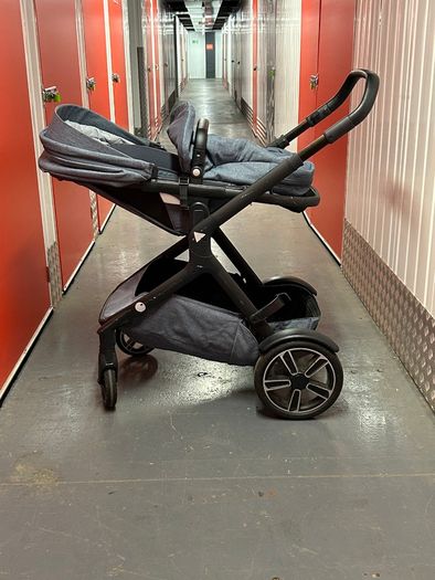 NUNA demigrow single/double pram/stroller
