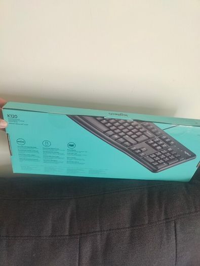 QUICK SALE (Brand New): Logitech K120 USB Corded Keyboard - Collection D13