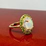Silver ring with Ethiopian Opal Image 9