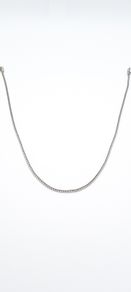 Vintage 835 Silver Snake Chain
