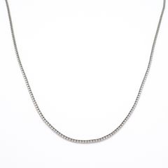 Vintage 835 Silver Snake Chain