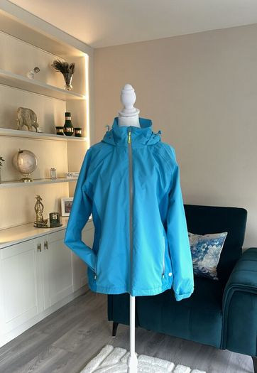 Ladies Blue Windbreaker Jacket from Dunnes Stores Size: UK 14 / EU 42