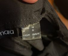 Esmara black trousers sz 22 small fitting