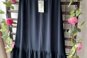 skirt Bnwt ichi midi navy skirt size small