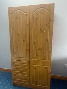 Pine wardrobe
